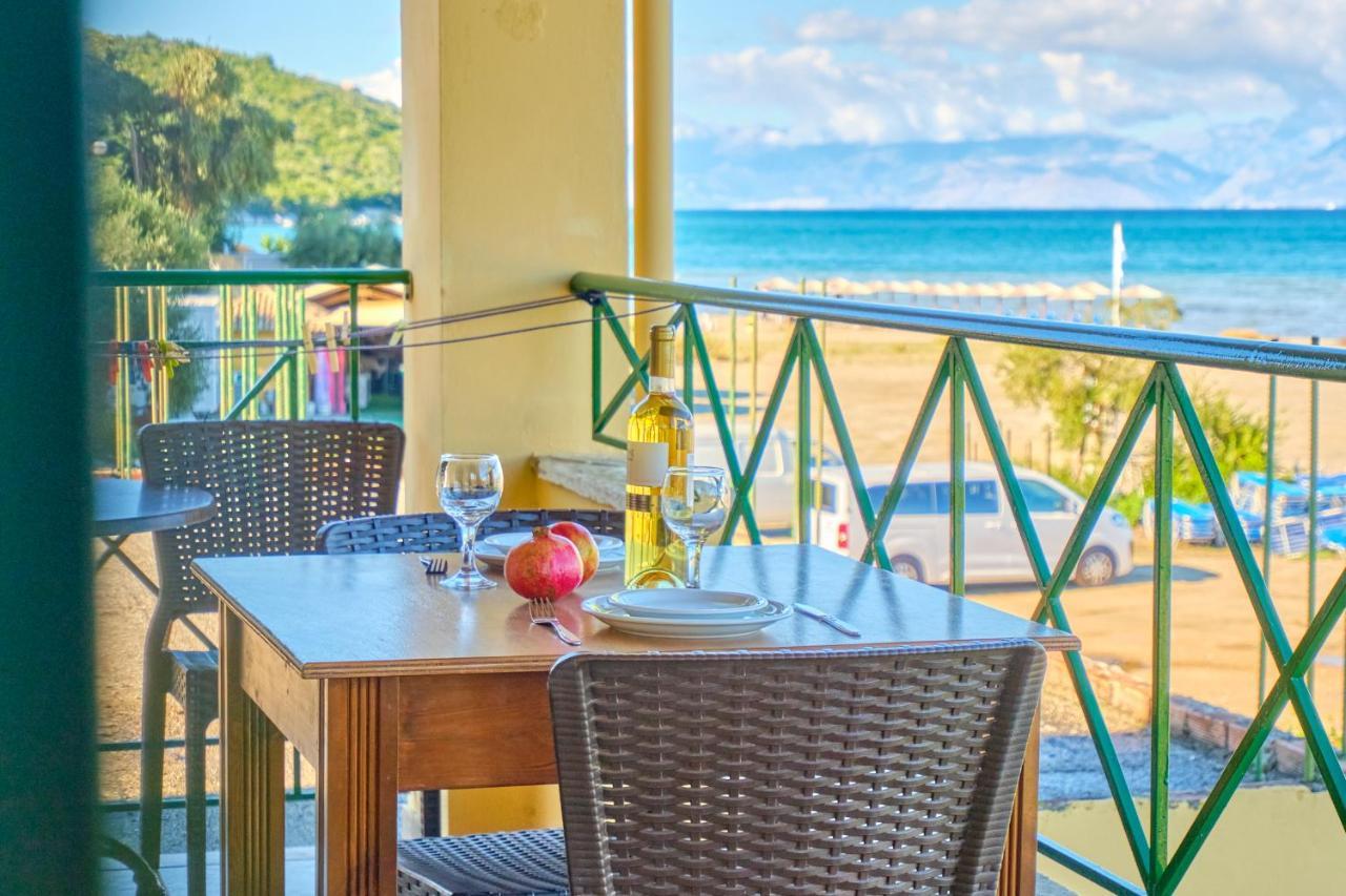 Nikos Kalamaki Corfu Apraos Exteriör bild