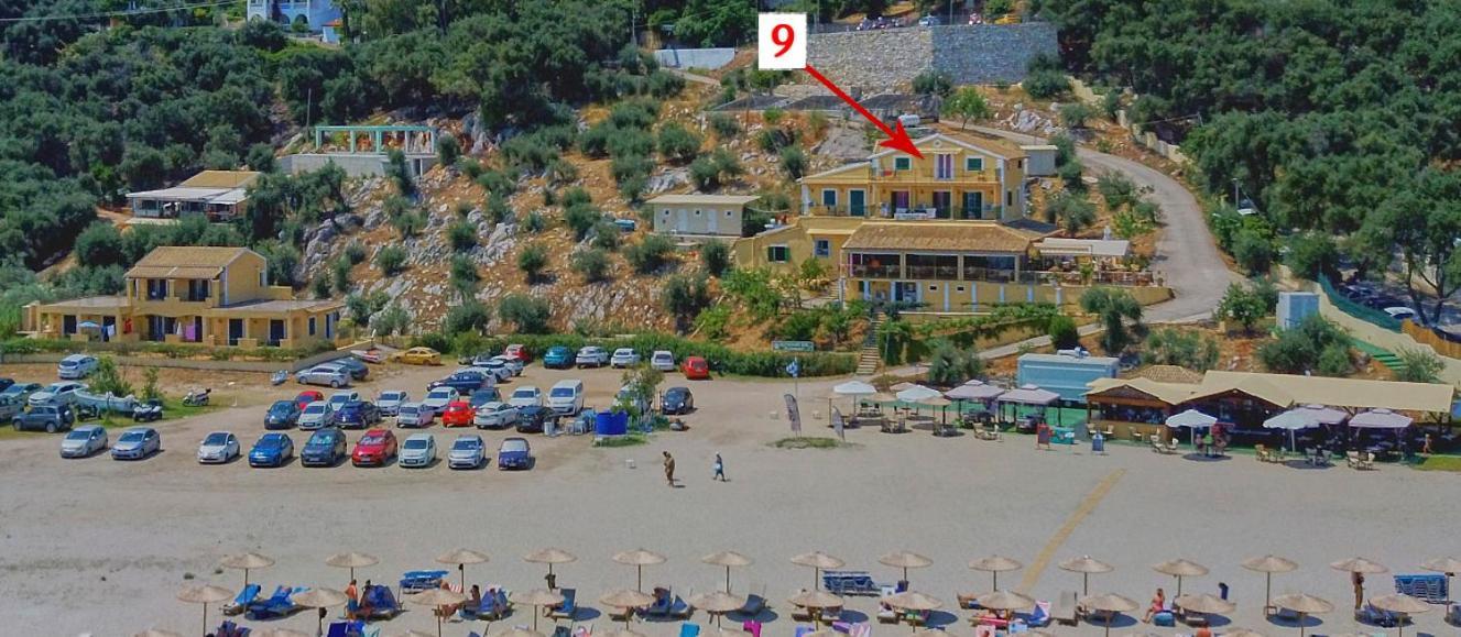 Nikos Kalamaki Corfu Apraos Exteriör bild