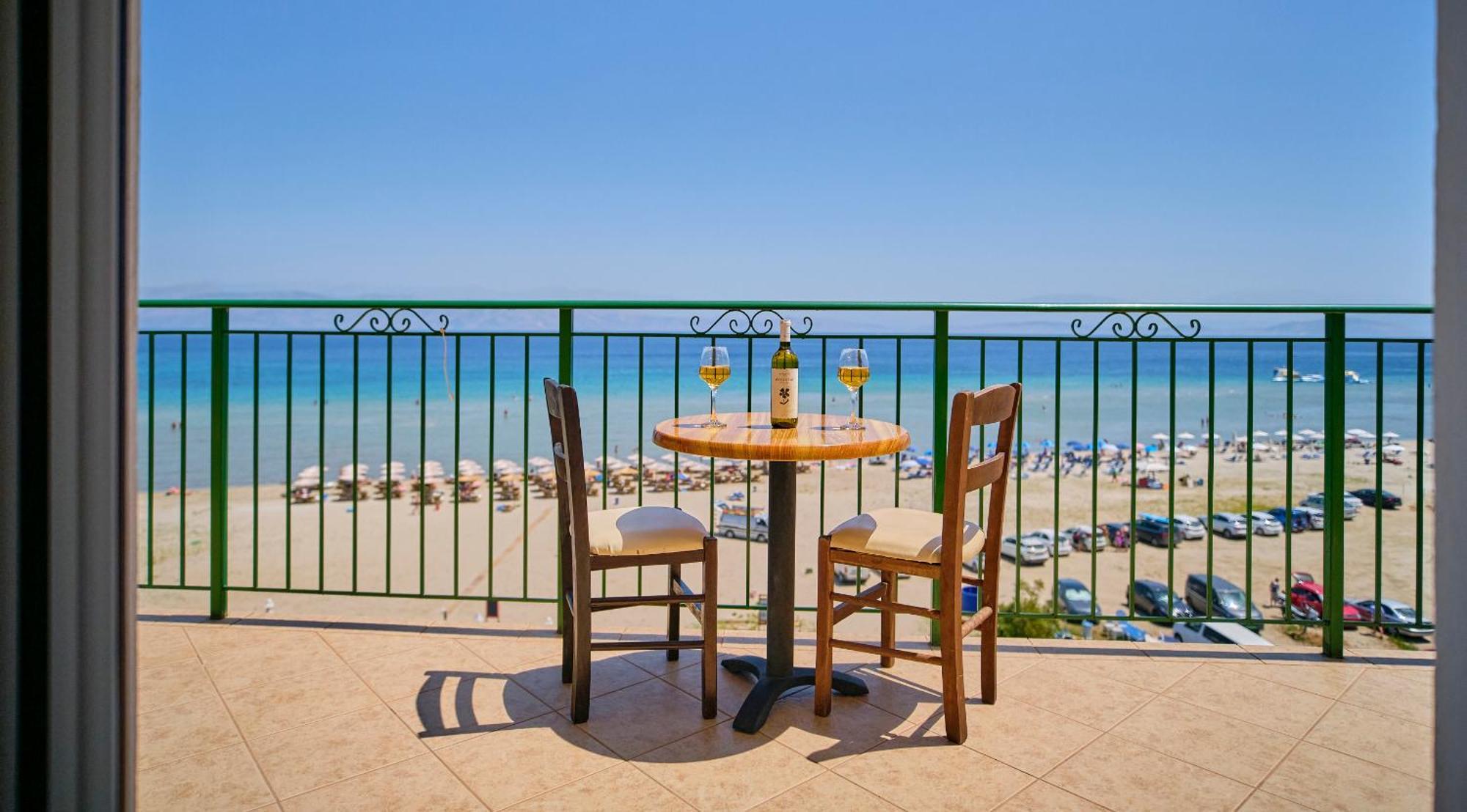 Nikos Kalamaki Corfu Apraos Exteriör bild
